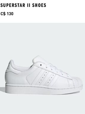 Adidas superstar II shoes